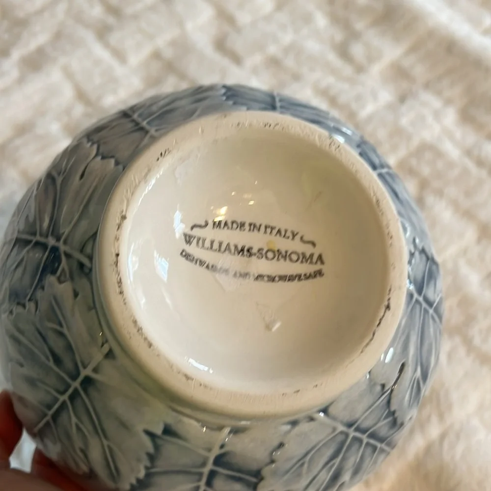 Williams Sonoma ceramic bowl